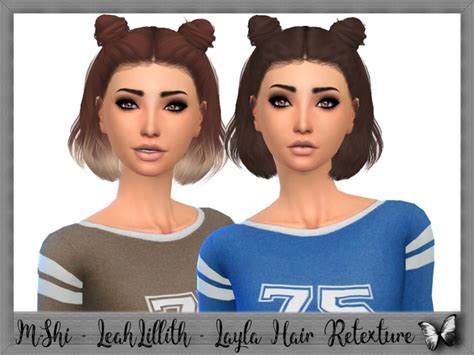 The Sims Resource M Shi Leahlillith Layla Hair Retexture Mesh Needed