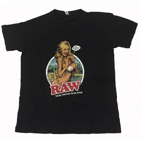 Raw Rolling Papers Brand Rawsome T Shirt