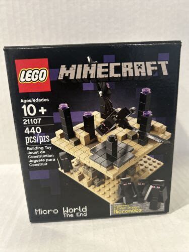 Lego Minecraft Micro World The End New Sealed Rare