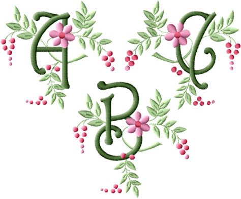 Embroidery Designs Alphabet Letters Helmuth Projects