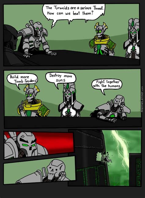 Necron Emergency Meeting Necron Warhammer 40k Necrons Warhammer 40k