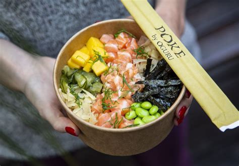 Receita de poke de salmão Estadão