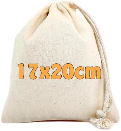 Ilauke 30pcs Pochettes Sachets En Lin Chanvre Sac Toile De Jute Avec