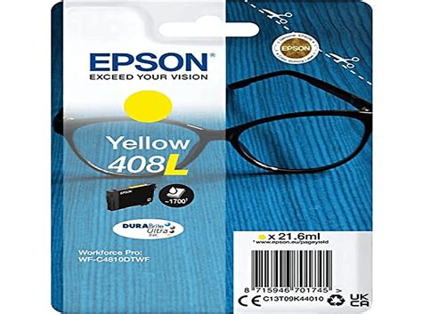 EPSON 408L Tinte Yellow C13T09K44010 SATURN