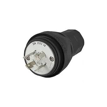 Watertight Devices Twist Lock Plug A Phase V Ac Pole