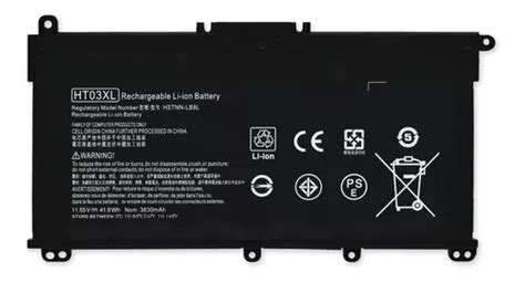 Bateria Para Hp Ht Xl Db Cf Ck Cm Df Ma Mercadolibre