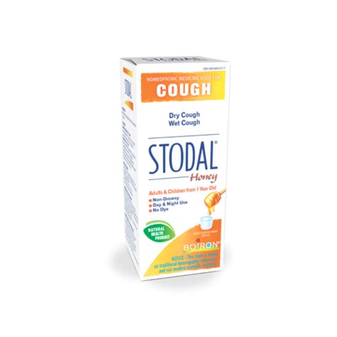 Boiron Stodal Honey Cough Syrup