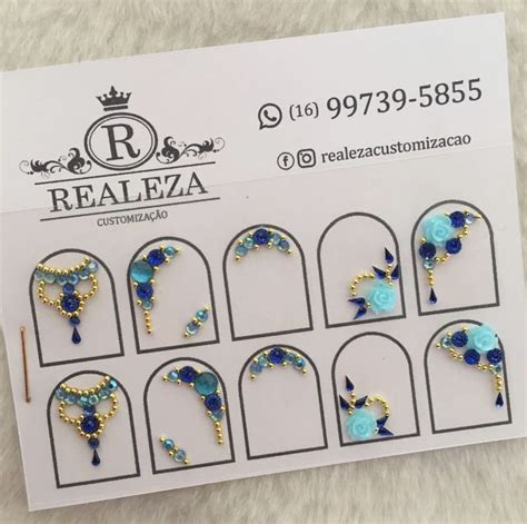 Pin De Smiley Reed Em Nails Nails Nails Jóias De Unhas Unhas Decorads Arte De Unha De Jóias