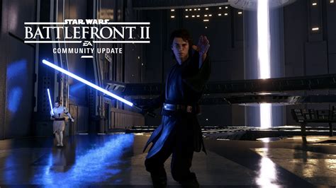 Star Wars Battlefront Ii Anakin Skywalker Community Update Youtube