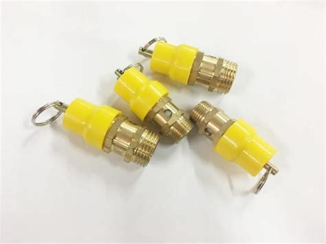 3 8 Quot 1 2 Quot BSP Male Thread 0 8 MPa Brass Air Compressor Safety