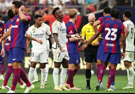 Se disputará el Clásico Español entre Real Madrid y Barcelona