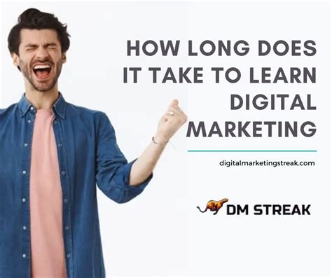 How Long Does It Take To Learn Digital Marketing Free Tips And Tricks Digital Marketing Streak