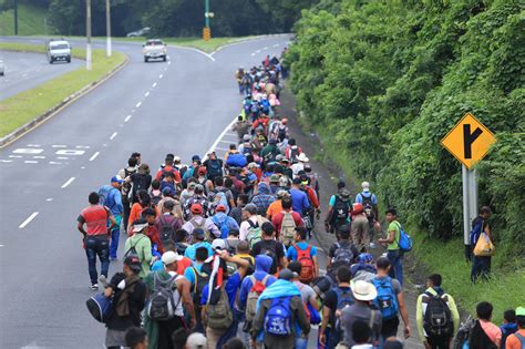 Migrant Caravan Trying To Cross Southern Border Before Trump