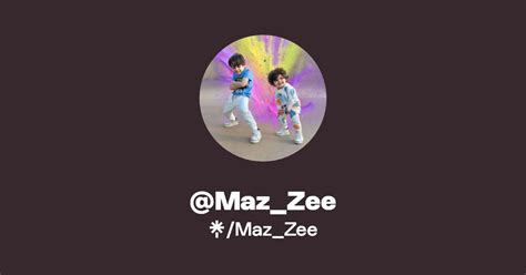 Maz Zee Instagram TikTok Linktree