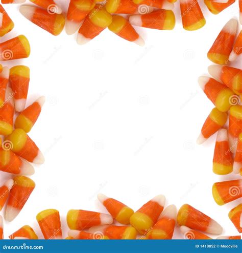 Halloween Candy Corn Border Stock Photo Image Of Food Candy 1410852