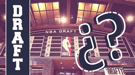 C Mo Funciona El Draft De La Nba Youtube