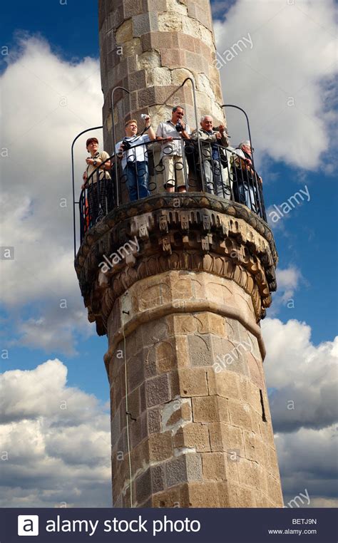 The Kethuda minaret , Eger, Hungary Stock Photo, Royalty Free Image ...