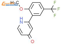 2 2 Methoxy 5 Trifluoromethyl Phenyl 1H Pyridin 4 One 1261895 18 4