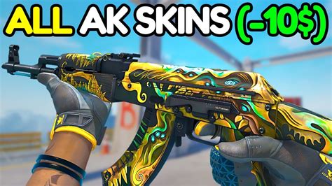 ALL Budget AK 47 Skins In CS2 For Under 10 CHEAP AK SKINS 2024 YouTube