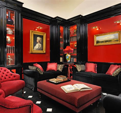 Gothic Red And Black Room (#2625226) - HD Wallpaper & Backgrounds Download