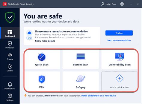 How to turn off Safepay notifications - Bitdefender