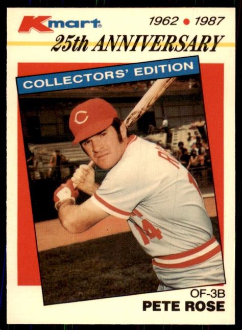 Kmart Th Anniversary Baseball Cards