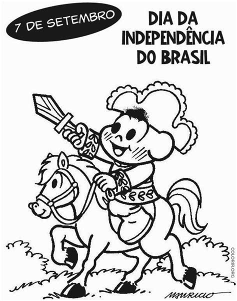 Ba Da Web Desenhos Independ Ncia Do Brasil A Turma Da M Nica Para