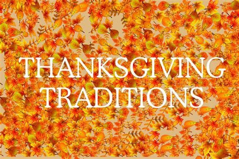 Thanksgiving Traditions - PHS News