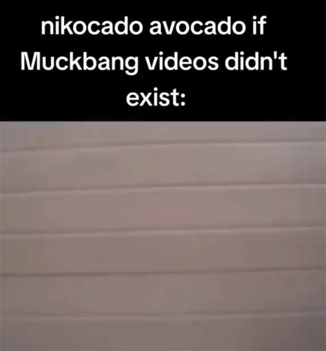 Nikocado avocado if Muckbang videos didn't exist: - iFunny