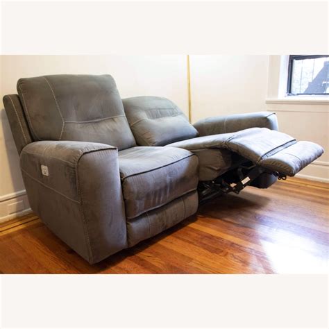 Dual power Reclining Loveseat with 2 USB ports - AptDeco