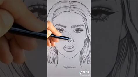 How To Draw A Nose كيف ترسم الانف Youtube