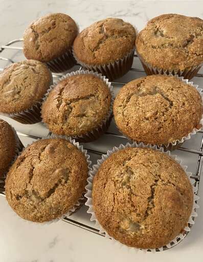 Fresh Pear-Almond Muffins Recipe