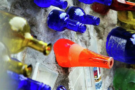 Orange Colored Glass Bottle Photograph By Cynthia Guinn Fine Art America