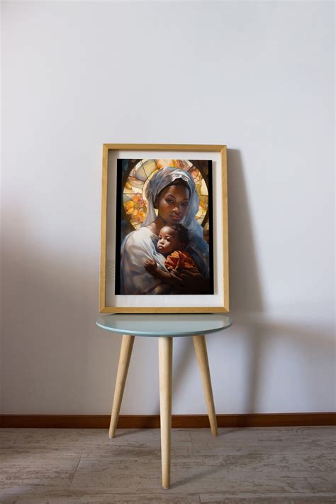 African American Virgin Mary Files Black Virgin Mary Wall Art