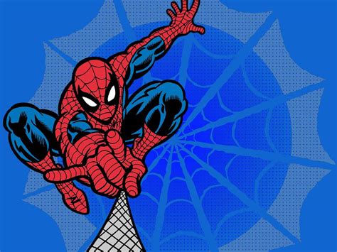 Amazing Spiderman Cute Cartoon Wallpaper