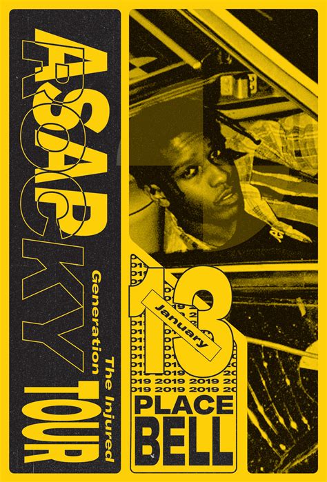 Asap Rocky Poster Design On Behance