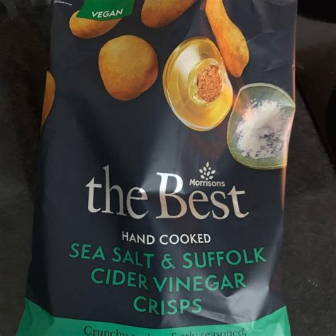 Morrisons Sea Salt Suffolk Cider Vinegar Crisps Reviews Abillion