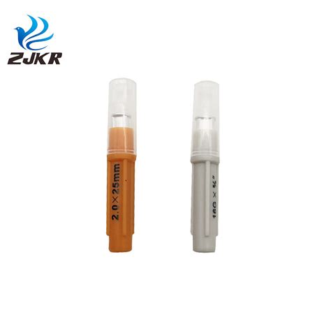 Luer Lock Veterinary Blunt Hypodermic Aluminum Hub Disposable Needle