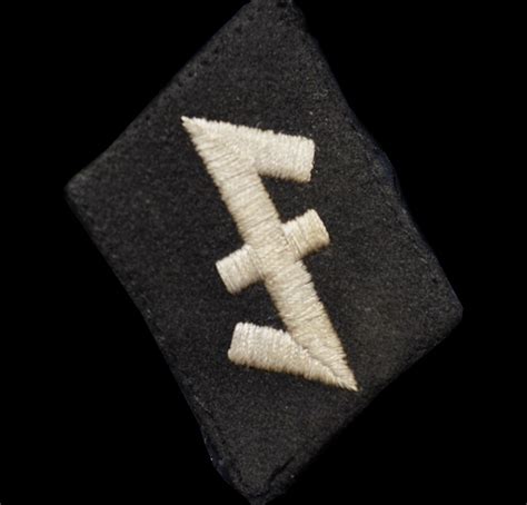 Waffen Ss Dutch Collar Patch For Or Nco Ranks Rare