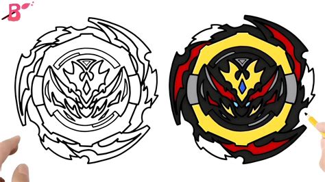 Beyblade Burst Turbo Beyblade Drawing How To Draw Beyblade