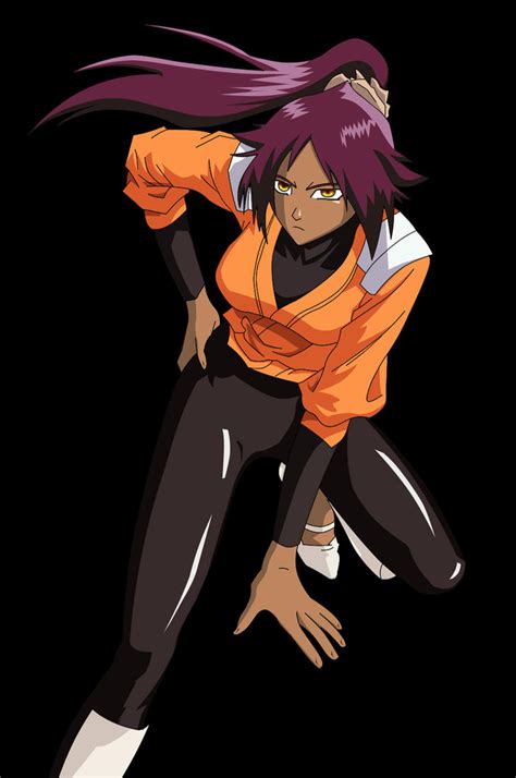 Bleach Yoruichi Colored By Silentstrike254 On Deviantart