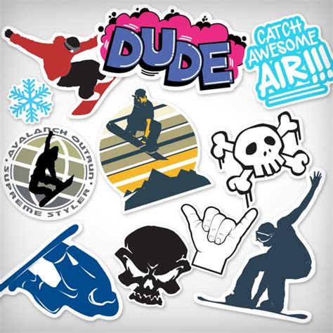 Cool Snowboard Logos