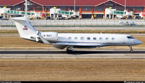 B 91A7 Sino Jet Gulfstream Aerospace G VI Gulfstream G650ER Photo By