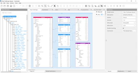 MongoDB Data Modeling Tool Hackolade