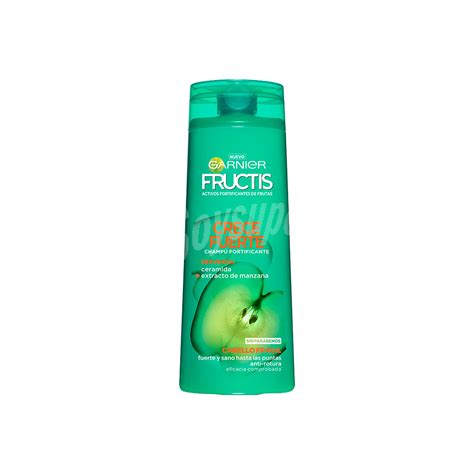 Fructis Garnier Champ Fortificante Sin Parabenos Para Cabellos