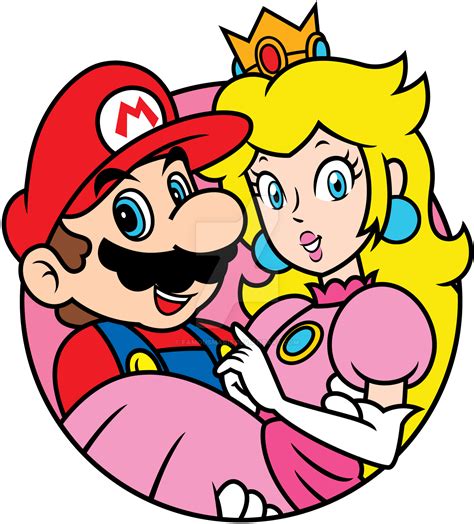 Mario And Peach Icon By Famousmari5 On Deviantart