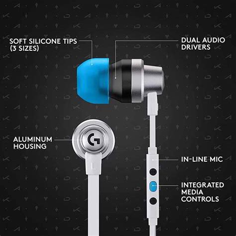 Logitech G333 Kda Gaming Earphones With Dual Driver Design Gadgetsin