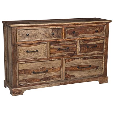 Sierra Solid Reclaimed Wood Drawer Dresser Atelier Yuwa Ciao Jp