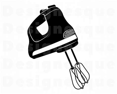 Hand Mixer Svg Baking Svg Cooking Svg Hand Mixer Clipart Etsy