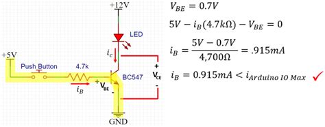 How To Use The Bc547 Transistor Npn With Examples Diy Engineers